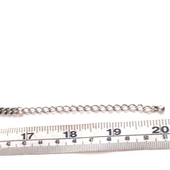 💥CLEARANCE💥CHARMING CHARLIE BLUE CIRCLES CRYSTALS & RHINESTONE 17-20" NECKLACE - Picture 6 of 7